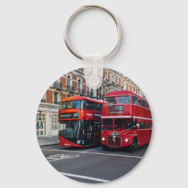 Red Double Decker Buses Schlüsselanhänger