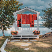 Red Double Happy Chinese Wedding Banner Set 3