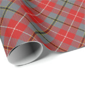 RED DOUGLAS TARTAN Wrapping Paper Roll Geschenkpapier (Rolleneckpunkt)
