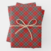 RED DOUGLAS Wrapping Paper Flat Sheet Set 3 Geschenkpapier Set (Beispiel)