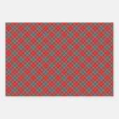 RED DOUGLAS Wrapping Paper Flat Sheet Set 3 Geschenkpapier Set (Vorderseite)