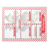 Red Dr. Gnome Nursing - Pathophysiologie Template Notizblock (Vorderseite)