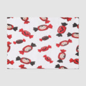 Red Dracula Candy zu Halloween Seidenpapier (Vorderseite)