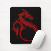 Red Dragon Apalala Mouse Pad Mousepad (Mit Mouse)