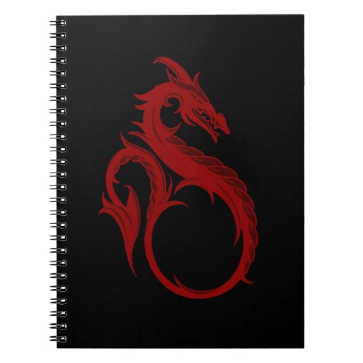 Red Dragon Apalala Spiral Notebook Notizblock (Vorderseite)