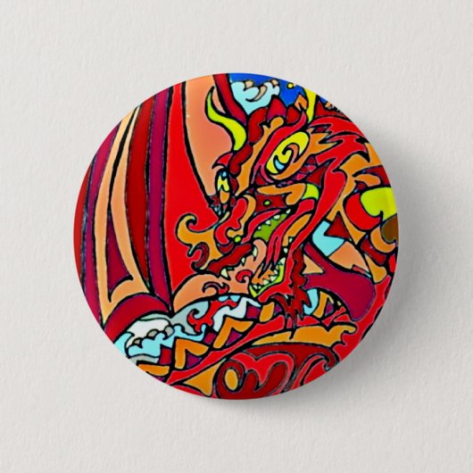 Red Dragon Button (Vorderseite)