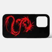 Red Dragon Case-Mate iPhone Hülle (Rückseite (Horizontal))