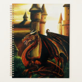 Red Dragon Castle Fantasy Planer (Vorderseite)