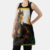 Red Dragon Castle Fantasy Schürze (InSitu)