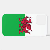 Red Dragon Celtic Flag Wales & Welsh Case-Mate iPhone Hülle (Rückseite (Horizontal))