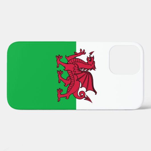 Red Dragon Celtic Flag Wales & Welsh Case-Mate iPhone Hülle (Rückseite (Horizontal))