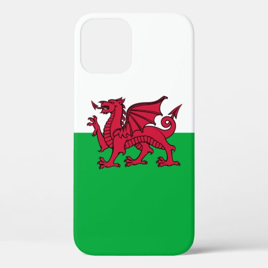 Red Dragon Celtic Flag Wales & Welsh Case-Mate iPhone Hülle (Rückseite)