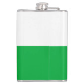 Red Dragon Celtic Flag Wales & Welsh Flachmann (Rückseite)