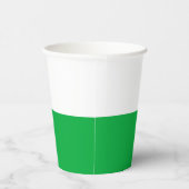 Red Dragon Celtic Flag Wales & Welsh Pappbecher (Rechts)