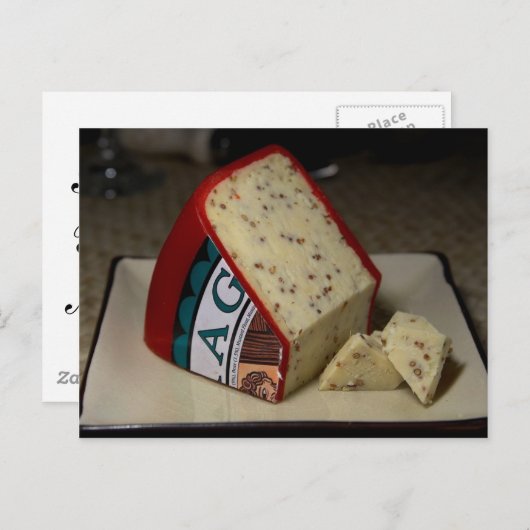 Red Dragon Cheese Postkarte (Vorne/Hinten)