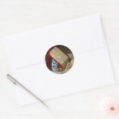 Red Dragon Cheese Runder Aufkleber (Umschlag)