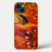 Red Dragon Claw Case-Mate iPhone Hülle (Rückseite)