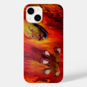 Red Dragon Claw Case-Mate iPhone Hülle (Rückseite)