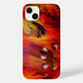 Red Dragon Claw Case-Mate iPhone Hülle (Rückseite)