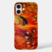 Red Dragon Claw Case-Mate iPhone Hülle (Rückseite)