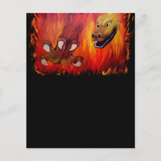 Red Dragon Claw Flyer (Vorne)