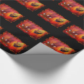 Red Dragon Claw Geschenkpapier (Ecke)
