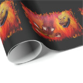 Red Dragon Claw Geschenkpapier (Rolleneckpunkt)