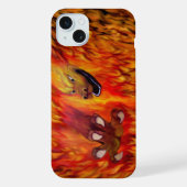 Red Dragon Claw iPhone Hülle (Rückseite)