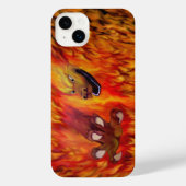 Red Dragon Claw iPhone Hülle (Rückseite)