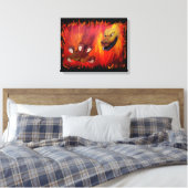 Red Dragon claw Leinwanddruck (Insitu (Schlafzimmer))