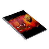 Red Dragon Claw Notizblock (Rechte Seite)