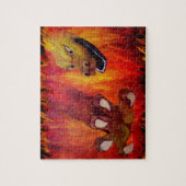 Red Dragon Claw Puzzle (Vertikal)
