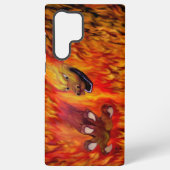 Red Dragon Claw Samsung Galaxy Hülle (Rückseite)