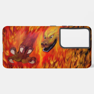 Red Dragon Claw Samsung Galaxy Hülle