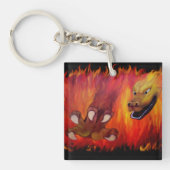 Red Dragon claw Schlüsselanhänger (Vorderseite)