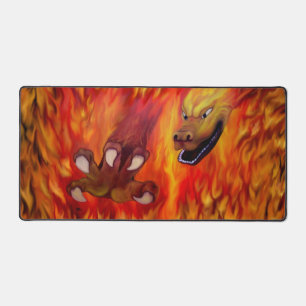 Red Dragon Claw Schreibtischunterlage