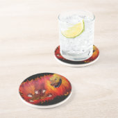 Red Dragon Claw Untersetzer (Seite)