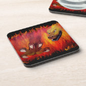 Red Dragon Claw Untersetzer (Linke Seite)