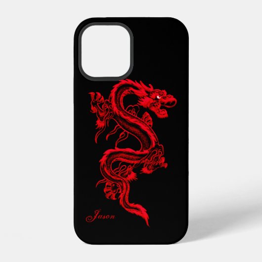 Red Dragon Custom iPhone Case-Mate iPhone Case Hülle (Rückseite)