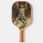Red Dragon Custom Monogram Pickleball Schläger (Rückseite)