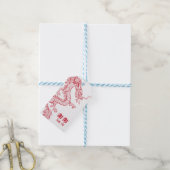 Red Dragon | Doppeltes Glück Vielen Dank Geschenkanhänger (Mit Garn)