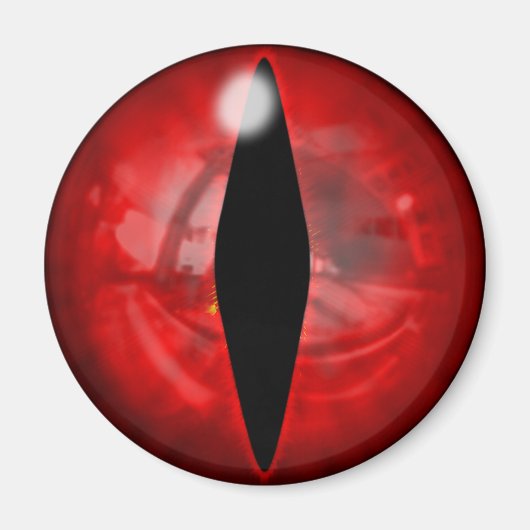 Red Dragon Eye Magnet (Vorne)