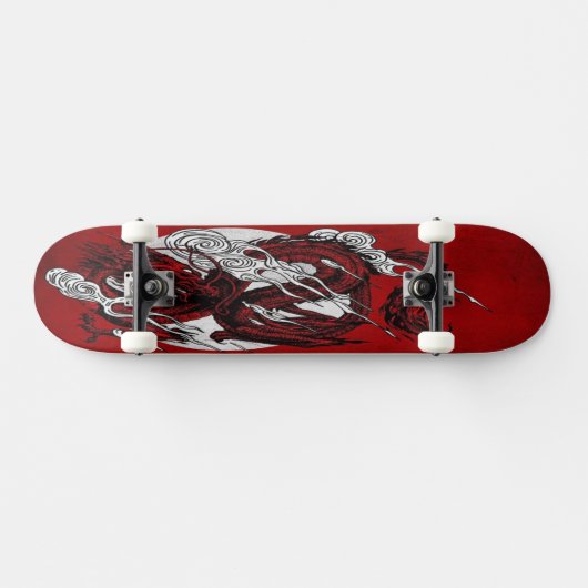 RED DRAGON FIGHTER SKATEBOARD (Horizontal)
