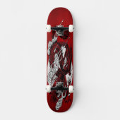 RED DRAGON FIGHTER SKATEBOARD (Vorderseite)