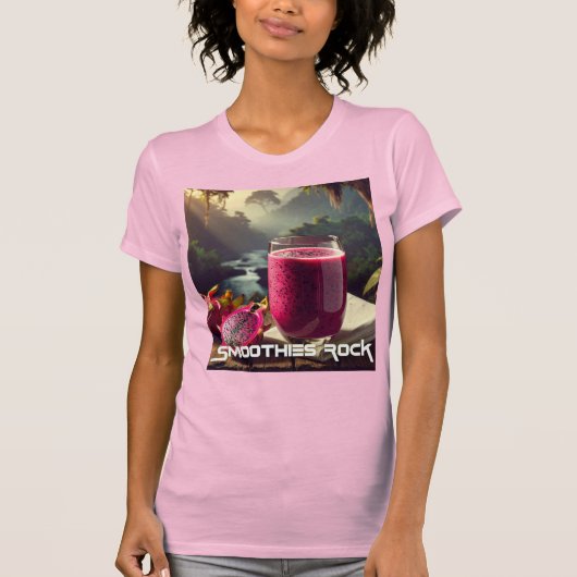 RED DRAGON FRUIT (Venus Pitahaya) - EXOTIC FRUITS T-Shirt (Vorderseite)