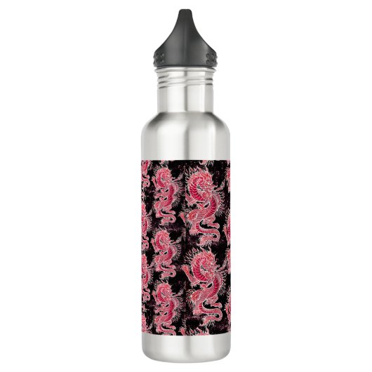 Red Dragon Galaxy Edelstahlflasche (Links)