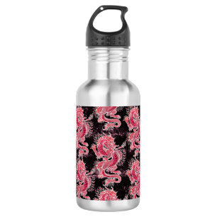 Red Dragon Galaxy Edelstahlflasche