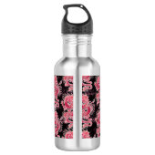 Red Dragon Galaxy Edelstahlflasche (Rückseite)