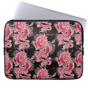 Red Dragon Galaxy Laptopschutzhülle