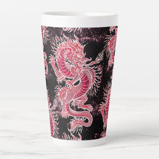 Red Dragon Galaxy Milchtasse (Vorderseite)